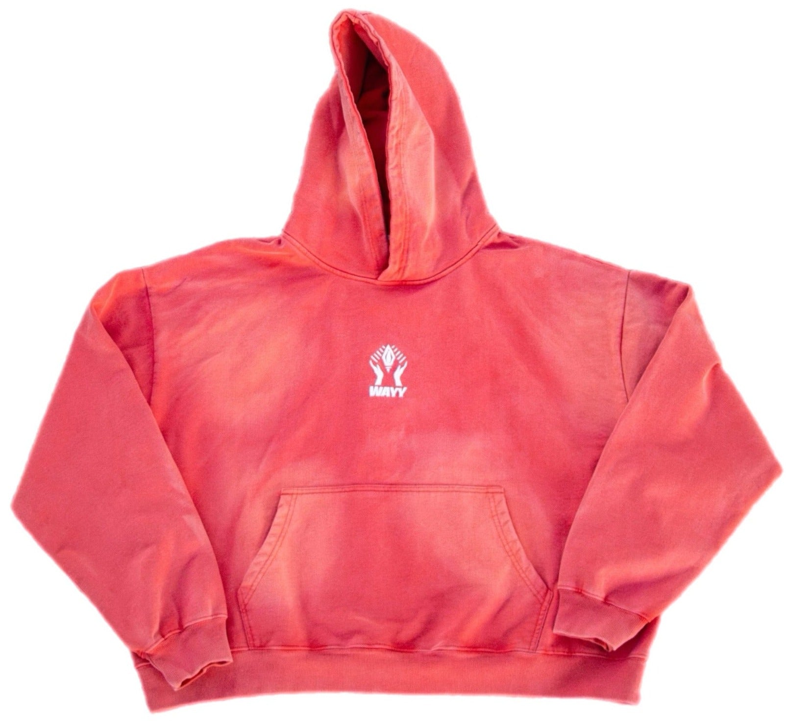 Peach pink hoodie best sale