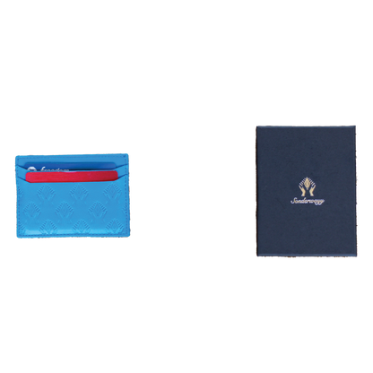 SKY BLUE CARD HOLDER