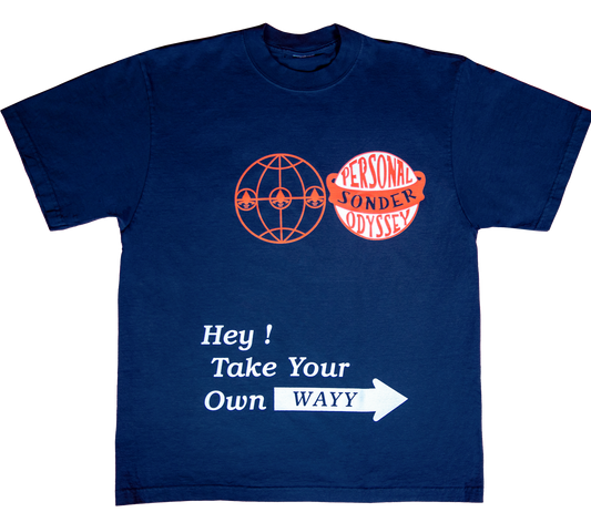 NAUTICAL NAVY "ODYSSEY" T-SHIRT