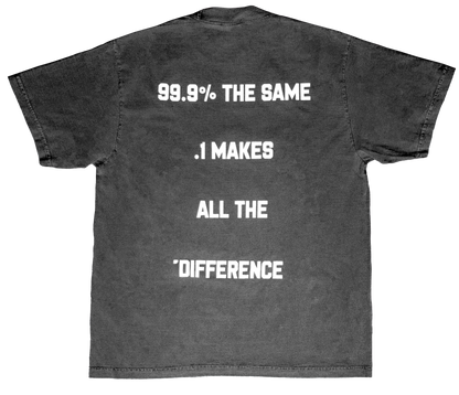 GREY "DIFFERENCE" T-SHIRT